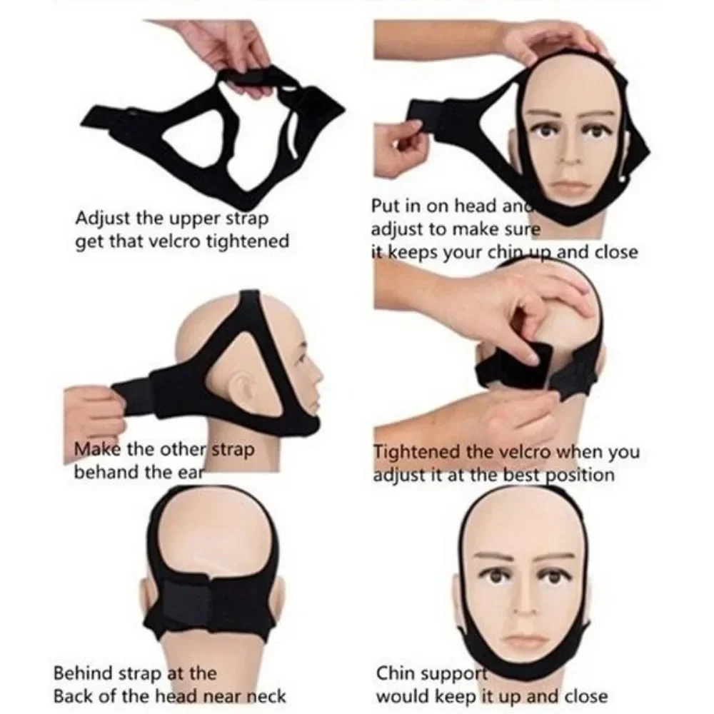 Anti-Snore Adjustable Chin Strap for Better Sleep 2 Anti-Snore Adjustable Chin Strap for Better Sleep - Image 2