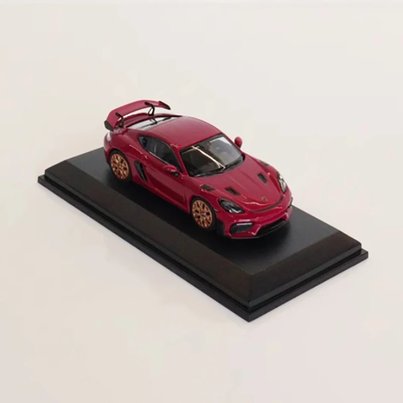 Vibrant Orange Porsche Cayman GT4 RS Model 1:64 Scale 5 Vibrant Orange Porsche Cayman GT4 RS Model 1:64 Scale - Image 5
