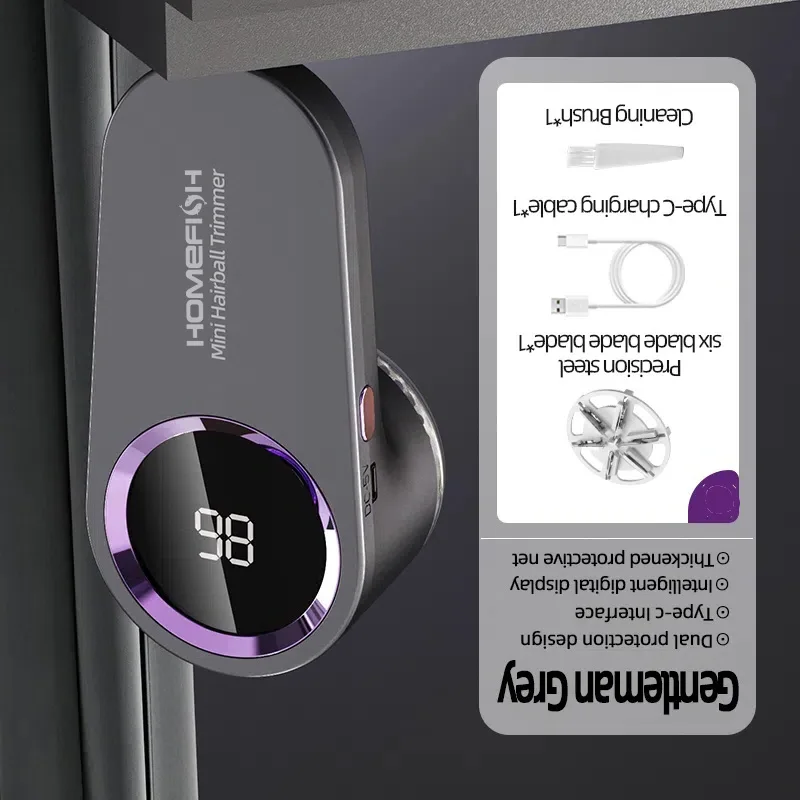 LED Digital Electric Lint Remover for Clothes 10 LED Digital Electric Lint Remover for Clothes - Image 10