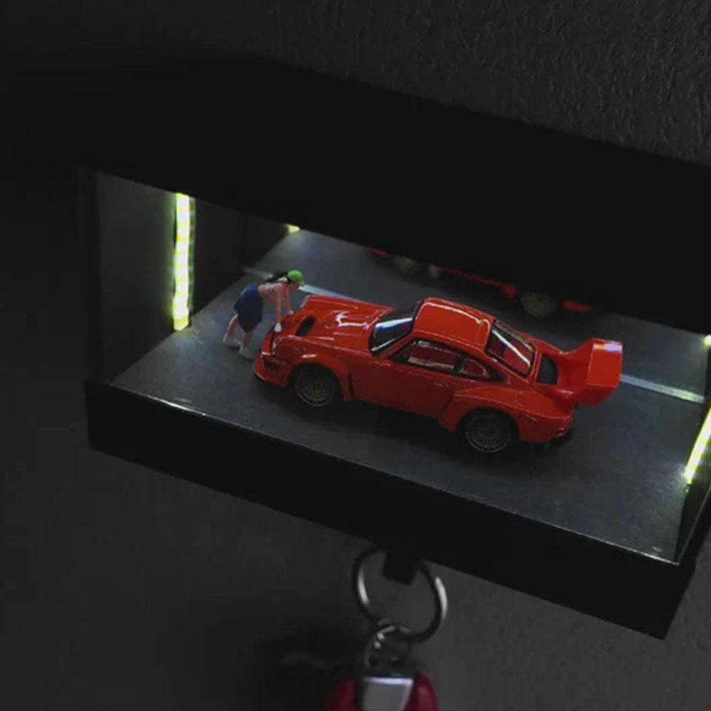 Modern Garage Key Holder with LED Lighting 5 Modern Garage Key Holder with LED Lighting - Image 5