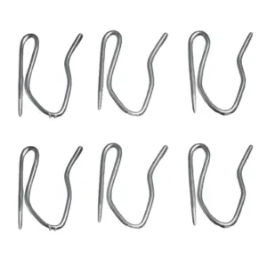 Silver Metal Curtain Hooks for French Pleat Drapes 10 Sc63a85add2224e81aeeb0afdb94369b1A