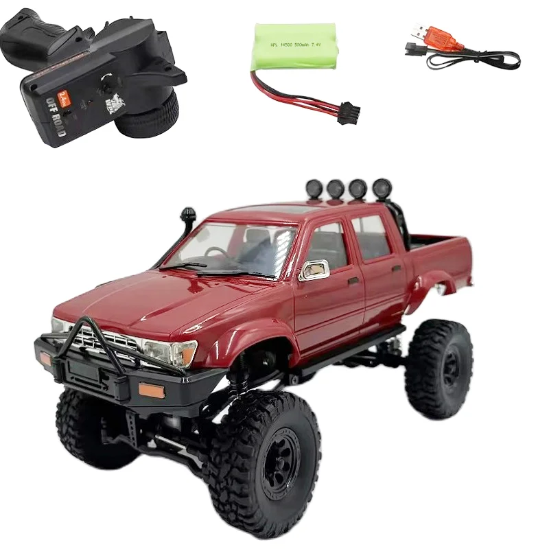 Green WPL C64-1 Off-Road RC Truck 9 Green WPL C64-1 Off-Road RC Truck - Image 9
