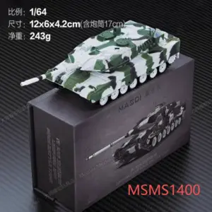 1/64 Scale Leopard 2A6 Military Tank Model 14 Sc6824f07c53f448293801620a4b14c51l