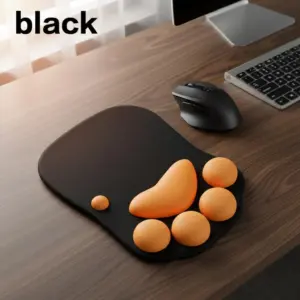 Cute Cat Paw-Shaped Mouse Pad with Wrist Rest 19 Sc683b3b2b3994c309485aa8cd5efae52i