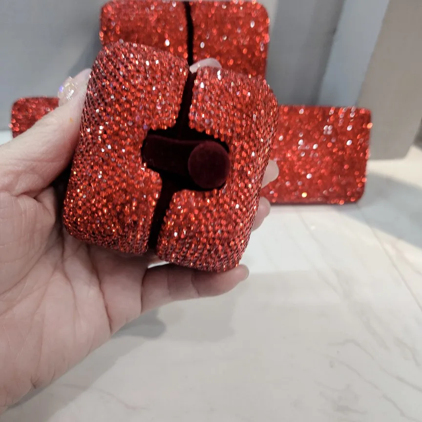 Glamorous Rhinestone Jewelry Storage Box 7 Glamorous Rhinestone Jewelry Storage Box - Image 7