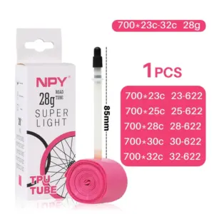 Ultra-Light TPU Bike Inner Tube for 700C Wheels 18 Sc6e3801a4a4a45da971d5c81fe034110H