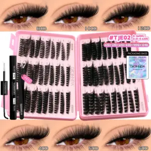 GROINNEYA Lash Clusters Kit for Glam 18 Sc716463d0553493f84e8bc9fef09693dk