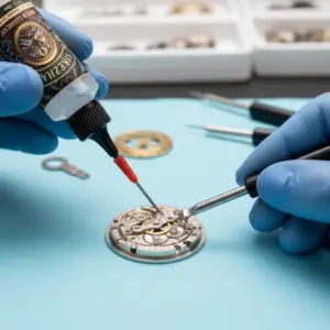 Professional Watch Repair Kit with Lubricants and Tools 12 Sc748c9a9bb9140eb816b9fbc9922021aa