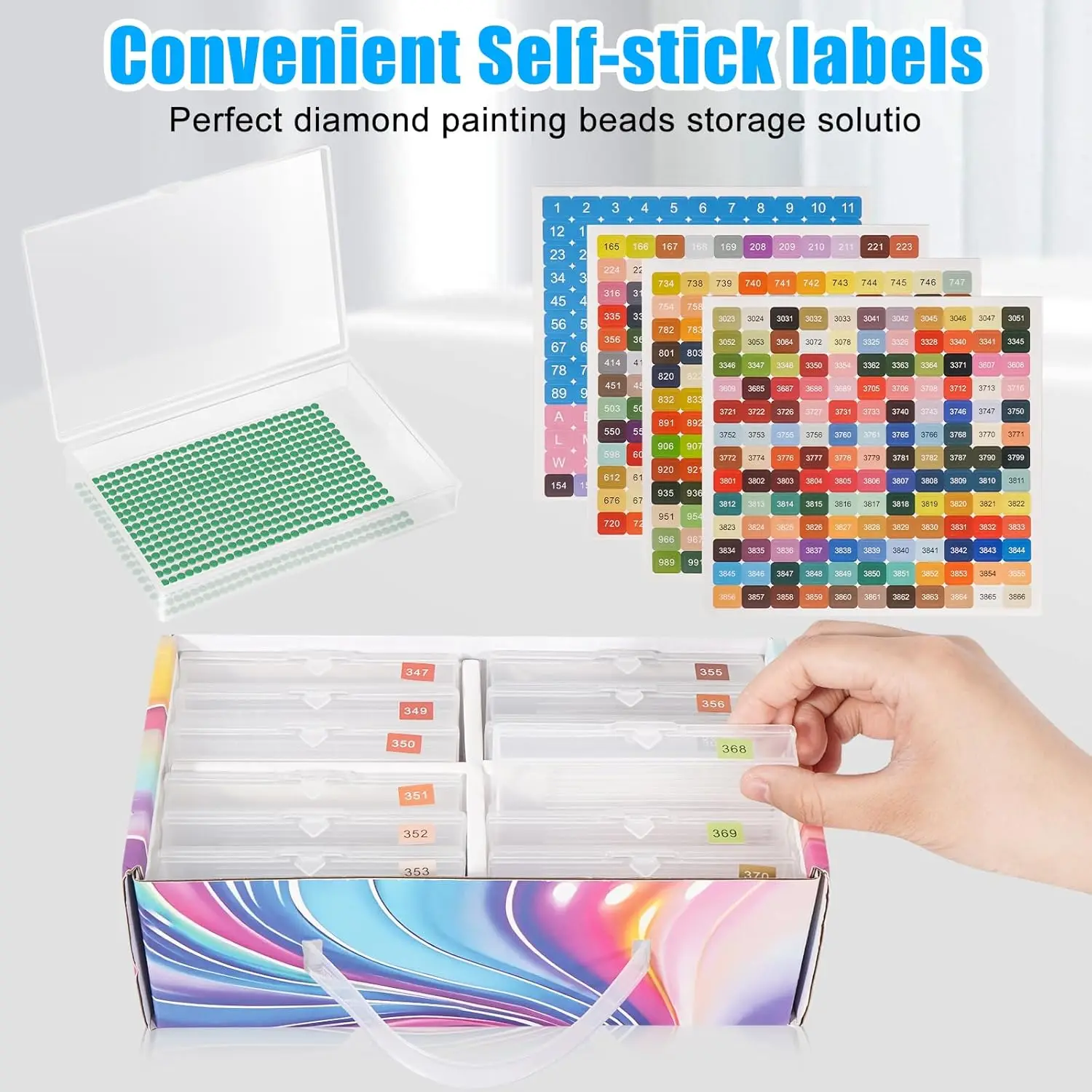 Diamond Painting Storage Set 12/24/48 pcs 4 Diamond Painting Storage Set 12/24/48 pcs - Image 4