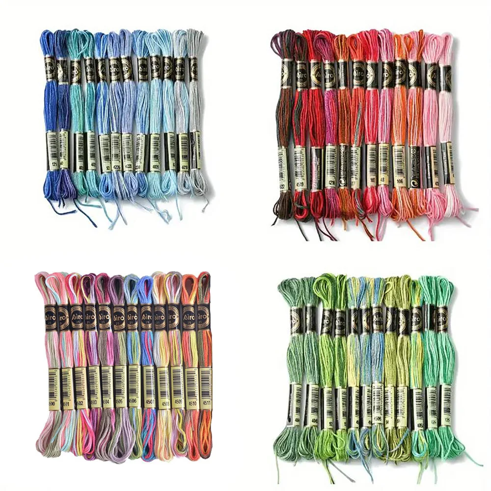 Gradient Embroidery Floss Set by Jiro (12 Skeins) 2 Gradient Embroidery Floss Set by Jiro (12 Skeins) - Image 2