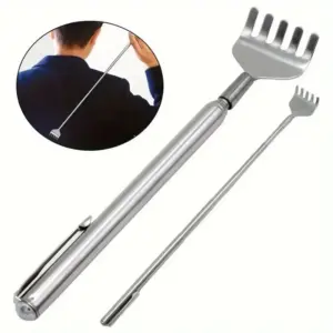 Stainless Steel Telescopic Back Scratcher
