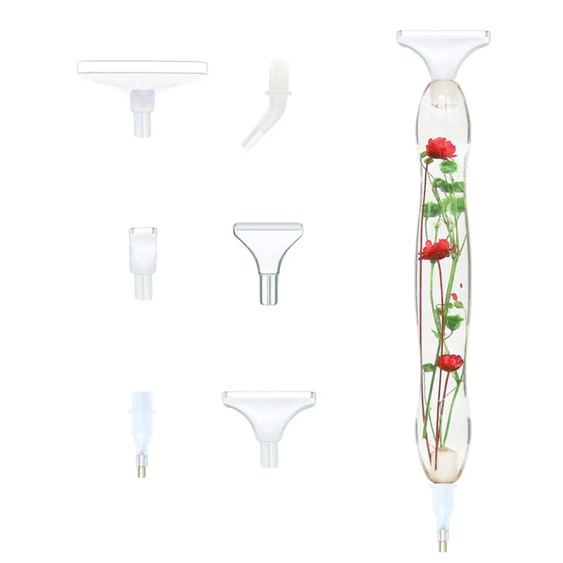 Sparkling Crystal Flower Resin Drill Pen 7 Sparkling Crystal Flower Resin Drill Pen - Image 7