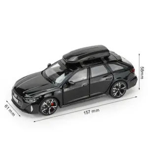 Black Edition RS6 Diecast Model Car 1:32 Scale 10 Sc8be877da22442ad9192a45b7901dd05m