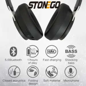 STONEGO Bluetooth Headphones with Active Noise Cancellation 10 Sc8c1da8fb30d4213a17f3c618663e0afO
