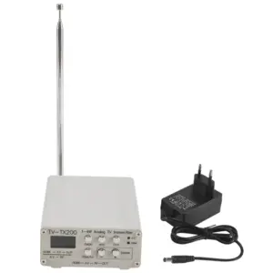 SODIAL Analog TV Transmitter 1080p 0.5-2W 8 Sc8d374c32b654fadb2d45b8e02cd725eY