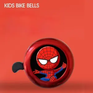 Colorful Spider-Man Children's Bicycle Bell