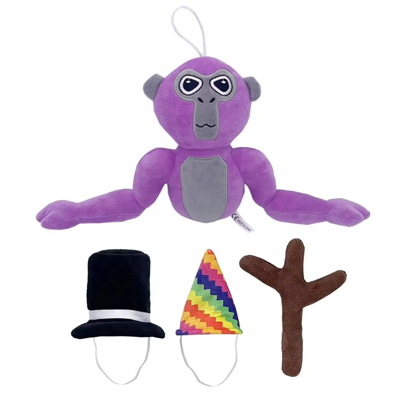 Red Plush Monkey Toy 20cm by LKCOMO 6 Red Plush Monkey Toy 20cm by LKCOMO - Image 6