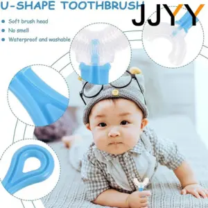 Children's U-Shaped Silicone Toothbrush for Kids 12 Sc961c0a0be4e4b778235d4e4258100bbd