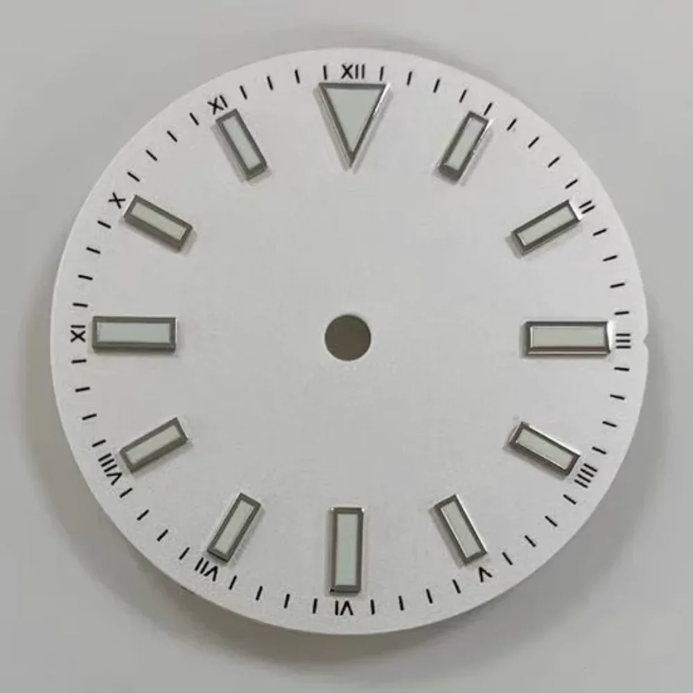 28.5mm Green Luminous Watch Dial for NH35 & ETA 2836 4 28.5mm Green Luminous Watch Dial for NH35 & ETA 2836 - Image 4