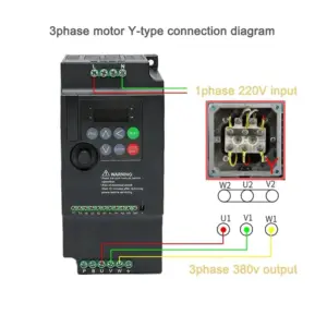 5.5KW Industrial VFD Frequency Converter 8 Sc99c1f040397477bad8db5be732988beC