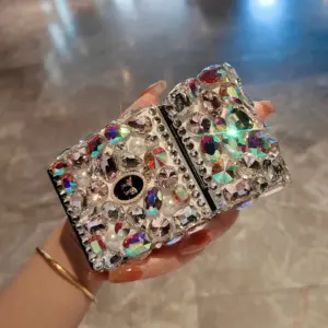 Glamorous Alloy Cigarette Case with Rhinestones 9 Sc9dd0ab2e4ef40ccbdcf1e53cd6169ebr