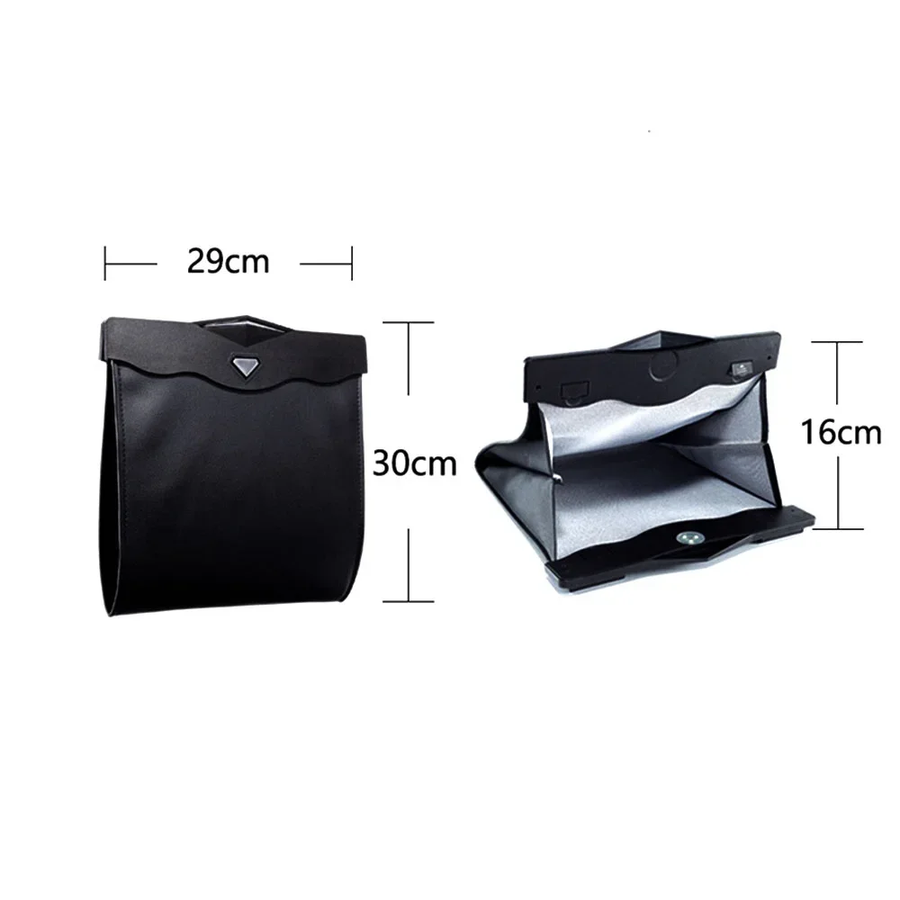 Waterproof LED Car Trash Can with Magnetic Closure 6 Waterproof LED Car Trash Can with Magnetic Closure - Image 6