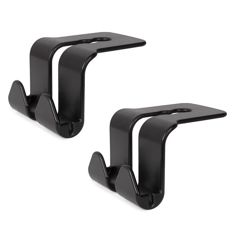 Black Car Headrest Hook for SUVs and Sedans 8 Black Car Headrest Hook for SUVs and Sedans - Image 8