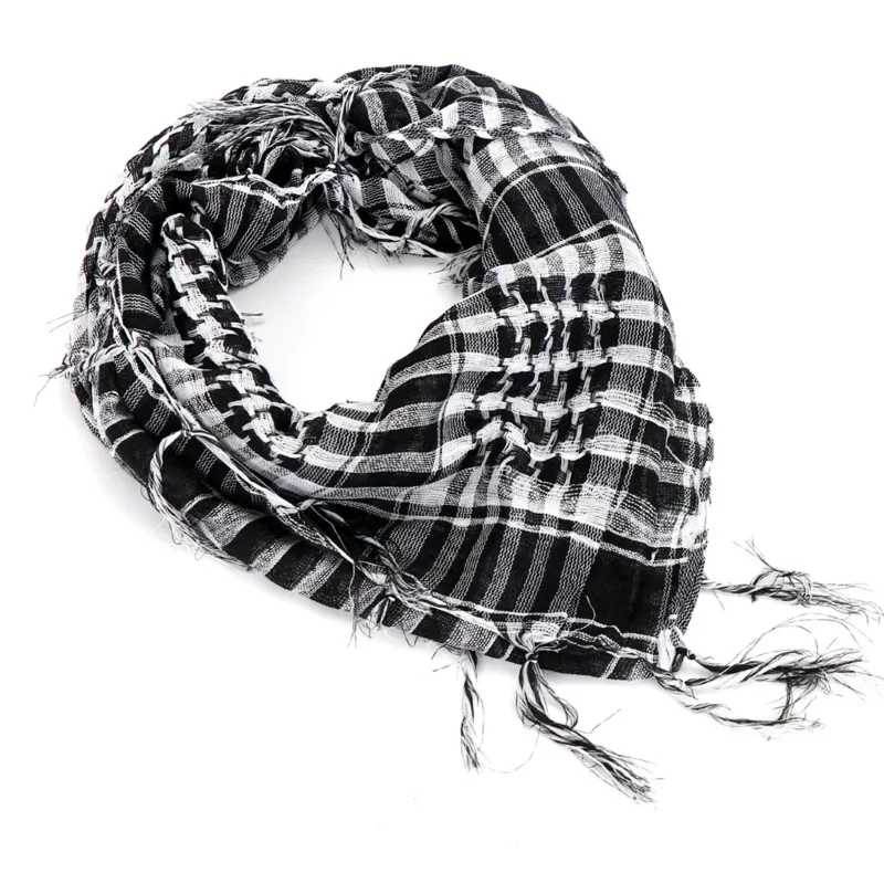 Tactical Desert Scarf with Plaid Pattern 5 Tactical Desert Scarf with Plaid Pattern - Image 5