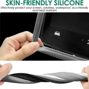 Silicone Protective Frame for Model 3 and Y 15 Scac5204f443144c1b1bf0a75c082e083G