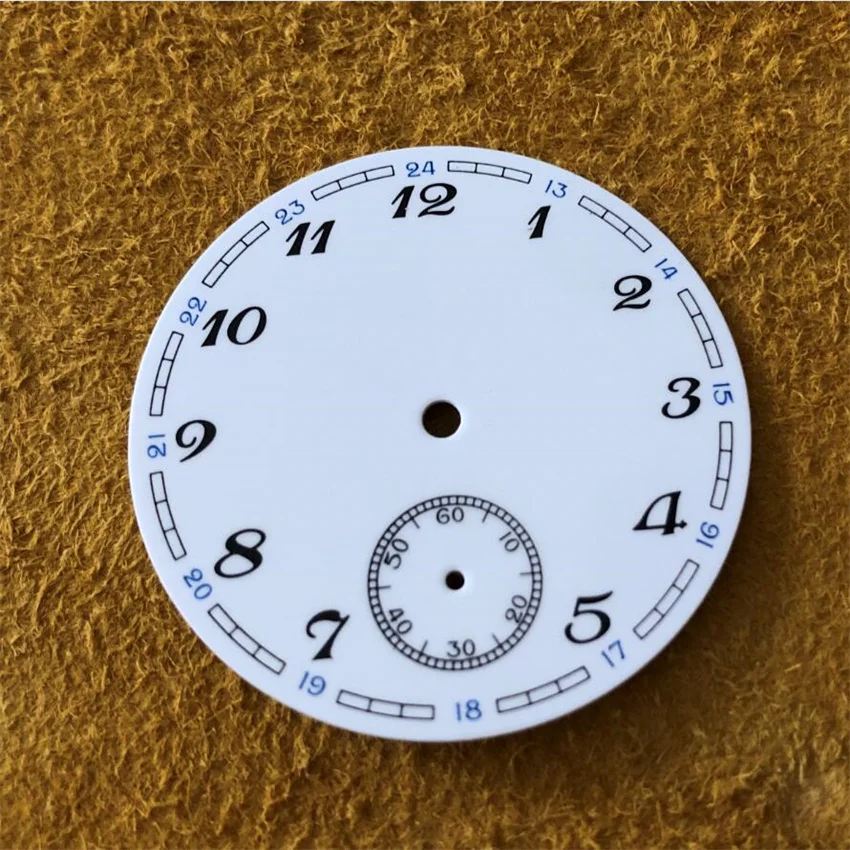 Enamel Watch Dial for ETA 6498, 38.9mm 6 Enamel Watch Dial for ETA 6498, 38.9mm - Image 6