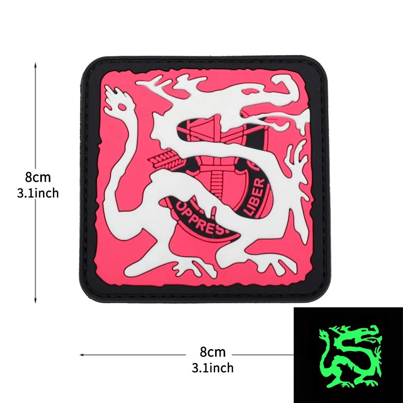 Vibrant Ronin 3D PVC Dragon Backpack Patch 7 Vibrant Ronin 3D PVC Dragon Backpack Patch - Image 7