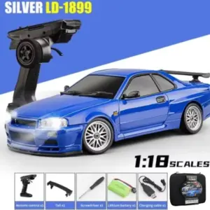 Blue LKCOMO 1:18 RC Drifting Car 17 Scb306f63e3cf47bca34d75c109b5710fS