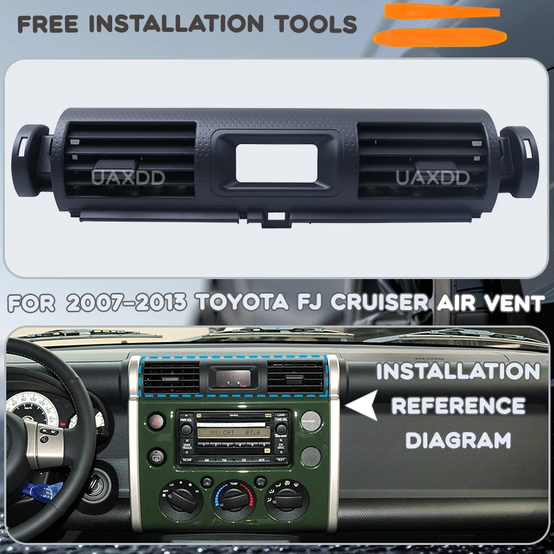 Toyota Cruiser FJ 2007-2013 Air Vent Assembly 3 Toyota Cruiser FJ 2007-2013 Air Vent Assembly - Image 3