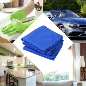 Blue Microfiber Cleaning Towel Set (10 Pieces) 10 Scb4e444860c4473bbcf5b505252e2ac8h 1
