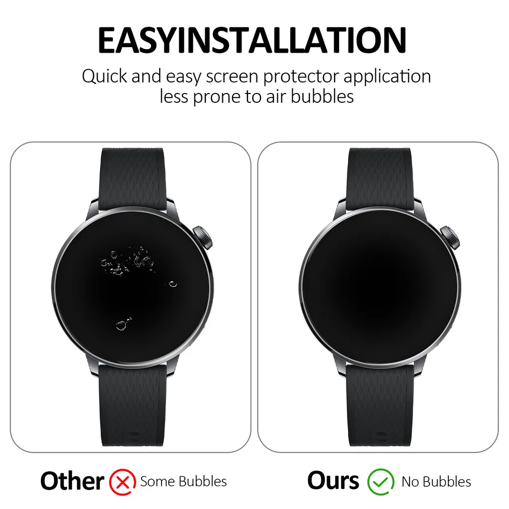 Amazfit Max Active Screen Protectors (2-5 Pack) 4 Amazfit Max Active Screen Protectors (2-5 Pack) - Image 4