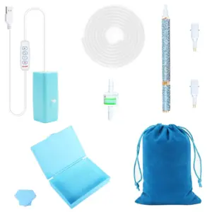 Sparkling Rainbow Gradient Diamond Art Pen Set 19 Scb87ddca1912491bb593782ee969aedfh