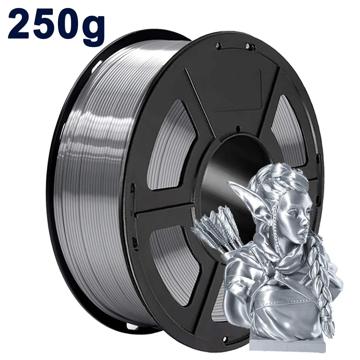 Metallic Silk PLA Filament for 3D Printing 6 Metallic Silk PLA Filament for 3D Printing - Image 6