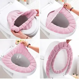 Cozy 31cm Universal Toilet Seat Cover in Pastel 11 Scbd18ab66ed84476bb3e296852e3f160x