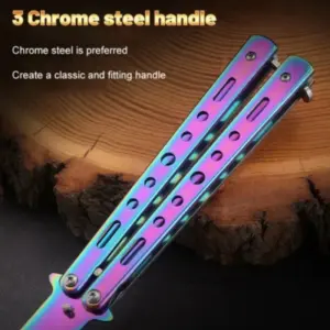 Foldable Stainless Steel Comb with Titanium Finish 12 Scc2233305d114bc980c5adde43b39b375