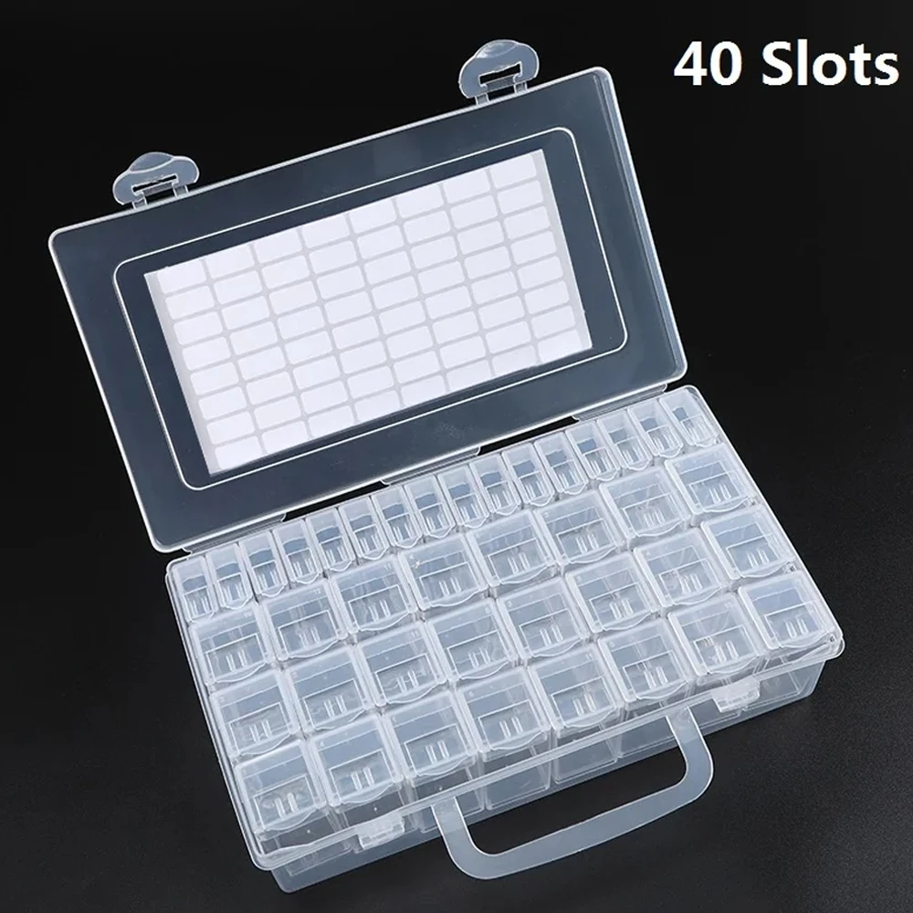 Transparent Seed Storage Box with Compartments 10 Transparent Seed Storage Box with Compartments - Image 10