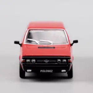 Bright Red FSO Polonez Collector Model