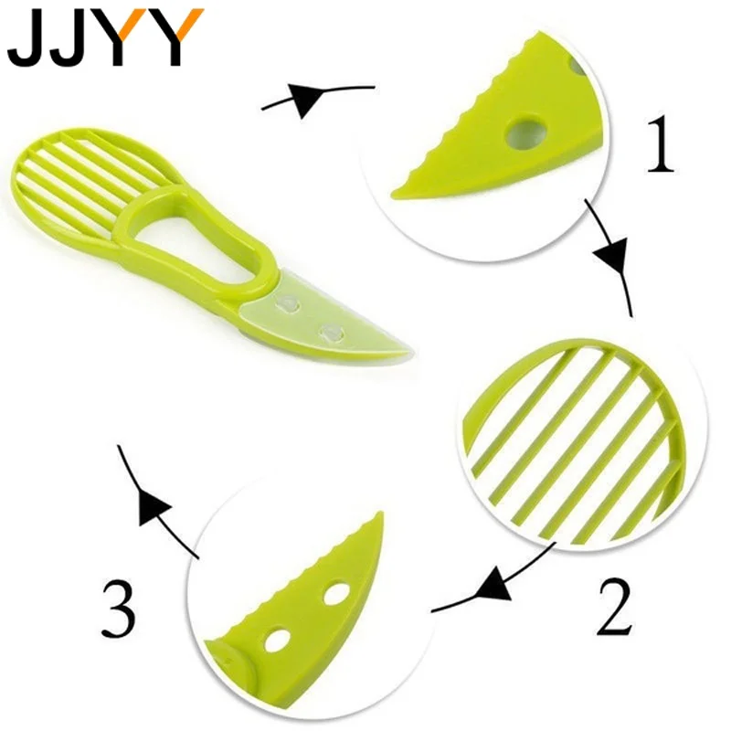 Vibrant Green Avocado Slicer Set for Easy Prep 6 Vibrant Green Avocado Slicer Set for Easy Prep - Image 6