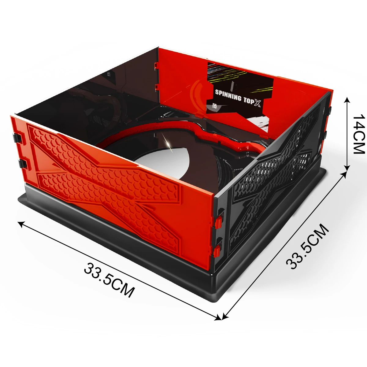 Black and Red Beyblade Battle Arena 33.5cm 3 Black and Red Beyblade Battle Arena 33.5cm - Image 3