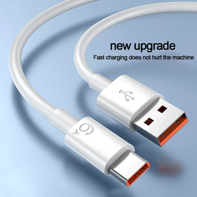 Extra Long USB-C Fast Charging Cable 6A 0.25m-12m 4 Extra Long USB-C Fast Charging Cable 6A 0.25m-12m - Image 4
