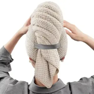 Microfiber Hair Towel with Elastic Loop 60x100cm 15 Sce66978d9c88496b959796047e5f1c6eO