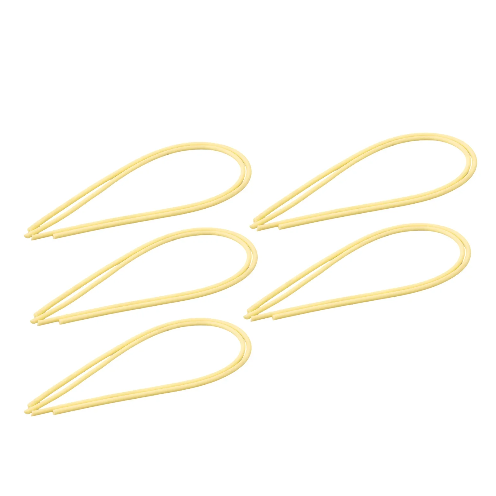 Bright Yellow Bicycle Valve Tubes Set (10 pcs) 3 Bright Yellow Bicycle Valve Tubes Set (10 pcs) - Image 3