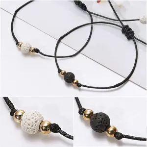 Adjustable Couple’s Bracelets Set in Waterproof Yarn 9 Scf0e7e6189e047f6929190de76010a41f