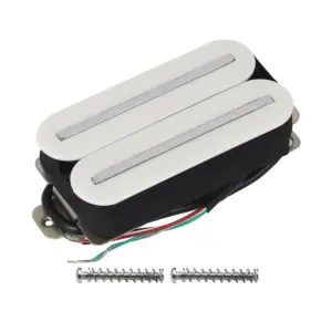 White Ceramic Guitar Pickup Set with High Output 10 Scf48d840b0004b7c96b82f6499f00bc5r