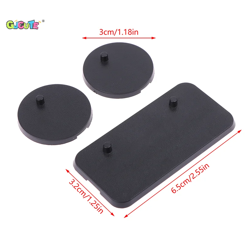 Set of 10 Black Action Figure Display Bases 6 Set of 10 Black Action Figure Display Bases - Image 6