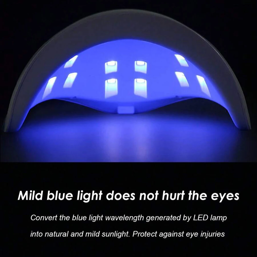 54W UV LED Nail Dryer for Gel Polishes 4 54W UV LED Nail Dryer for Gel Polishes - Image 4